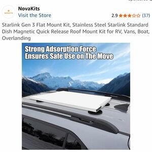 Starlink Gen3 Magnetic Roof Mount Kit